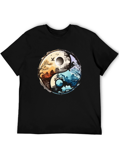 Yin Yang Nature Graphic Tee