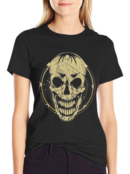Skull Graphic Black T-Shirt