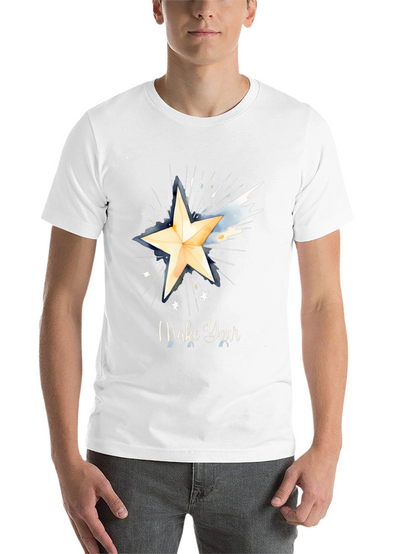 Make Your Wish Graphic Tee - Black