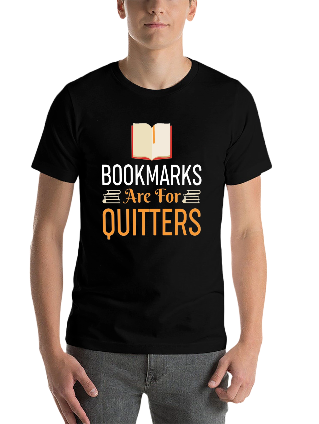Bookmarks Are For Quitters Graphic Tee