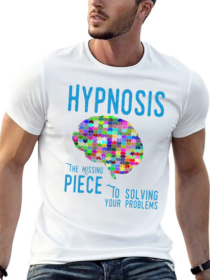 Hypnosis Brain Puzzle T-Shirt: Solve Your Problems