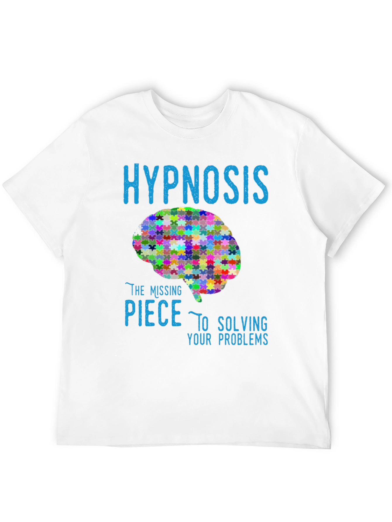 Hypnosis Brain Puzzle T-Shirt: Solve Your Problems
