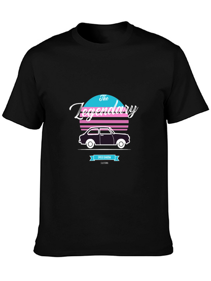 The Legendary Speed Shadow Retro Car T-Shirt