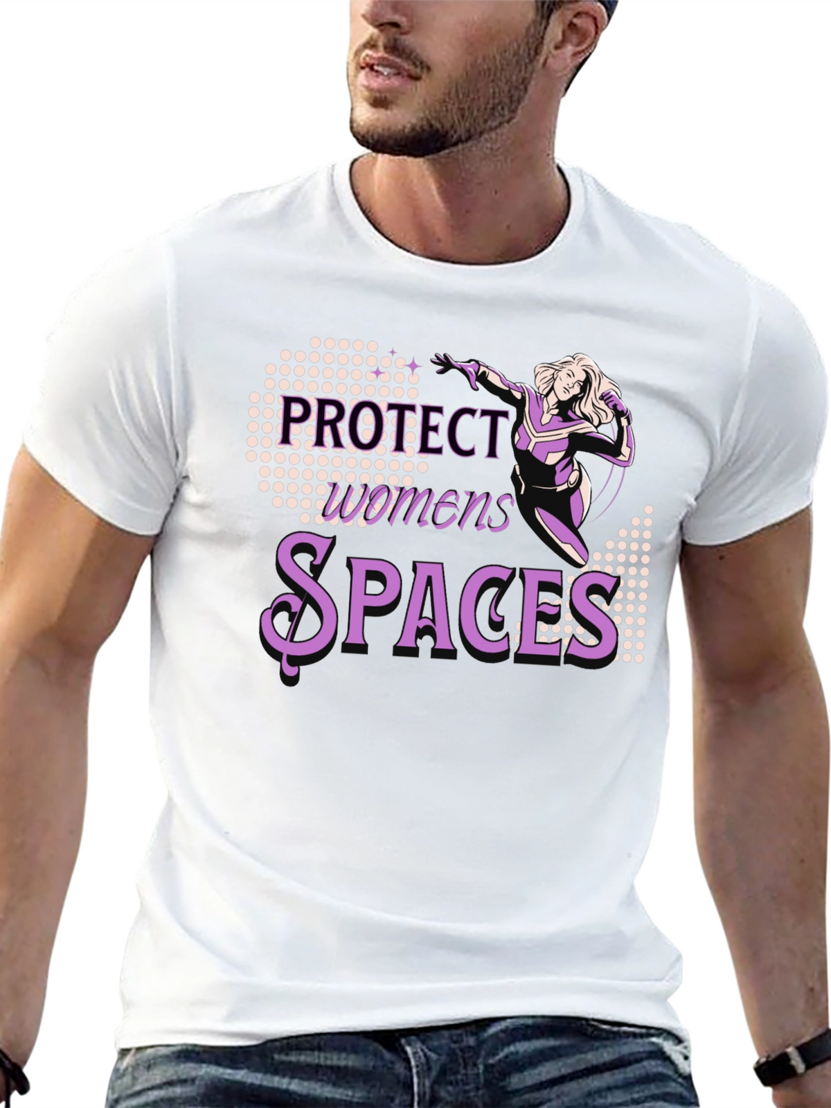Protect Womens Spaces Graphic Tee