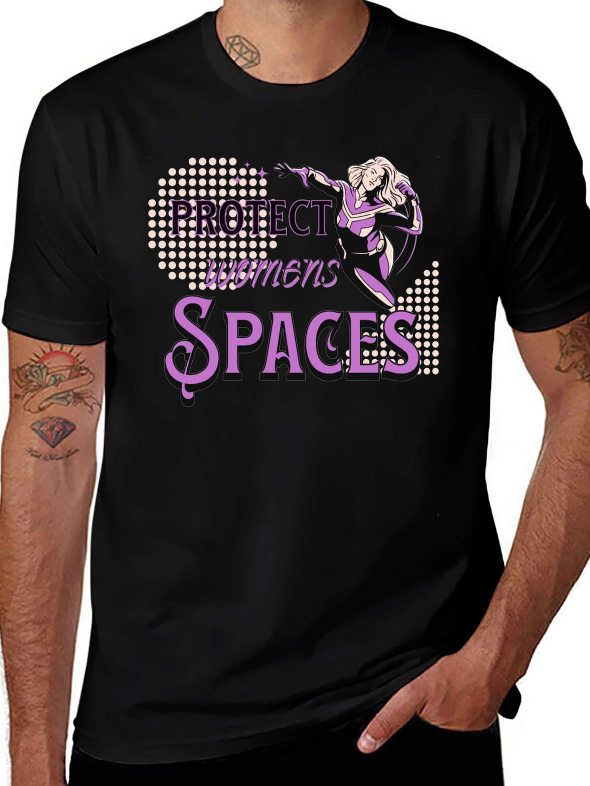 Protect Womens Spaces Graphic Tee