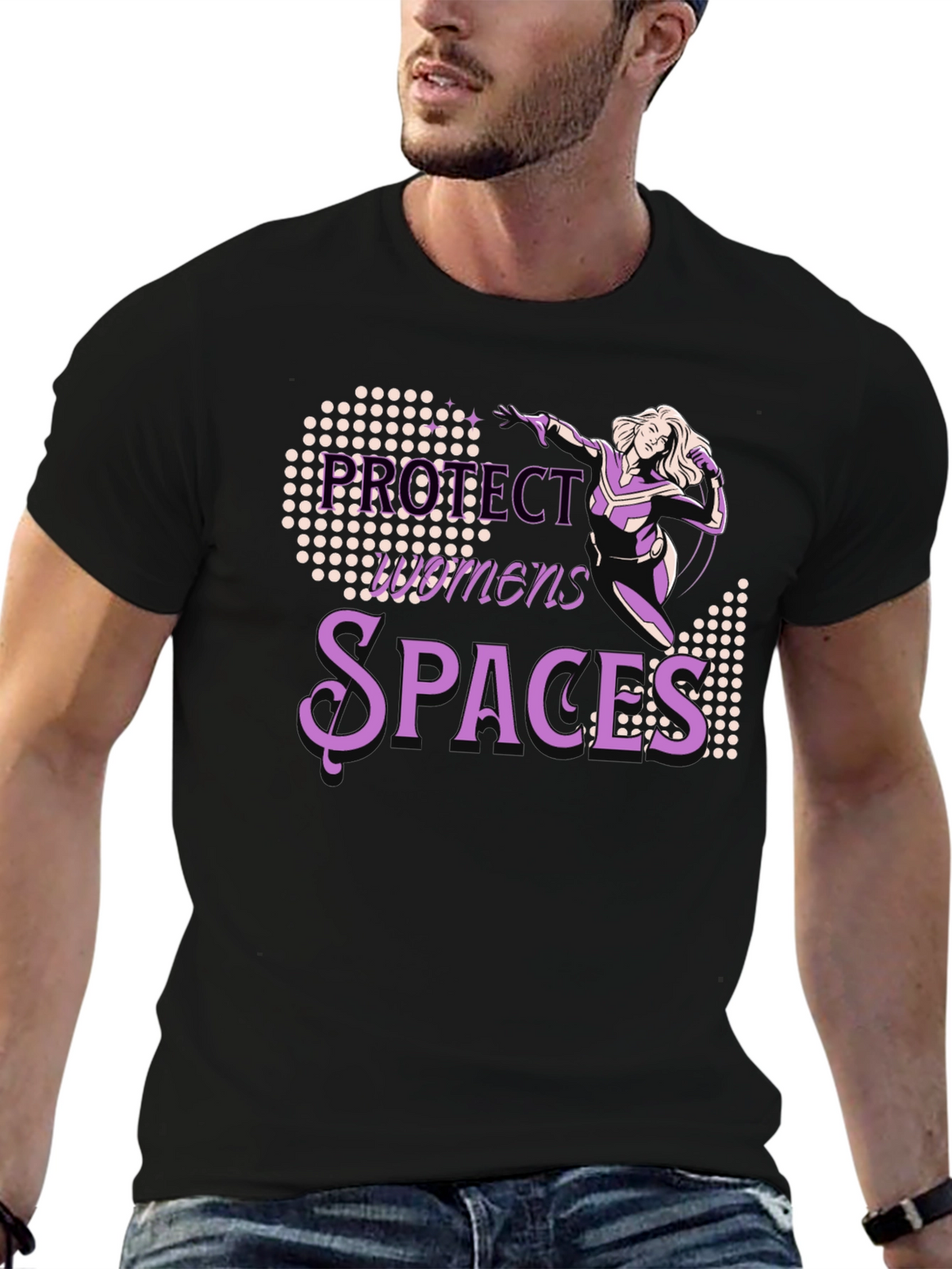 Protect Womens Spaces Graphic Tee
