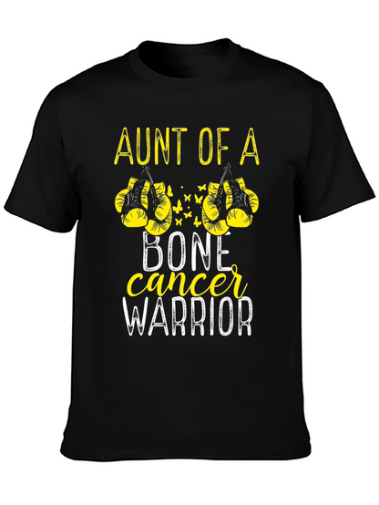 Aunt of a Bone Cancer Warrior T-Shirt