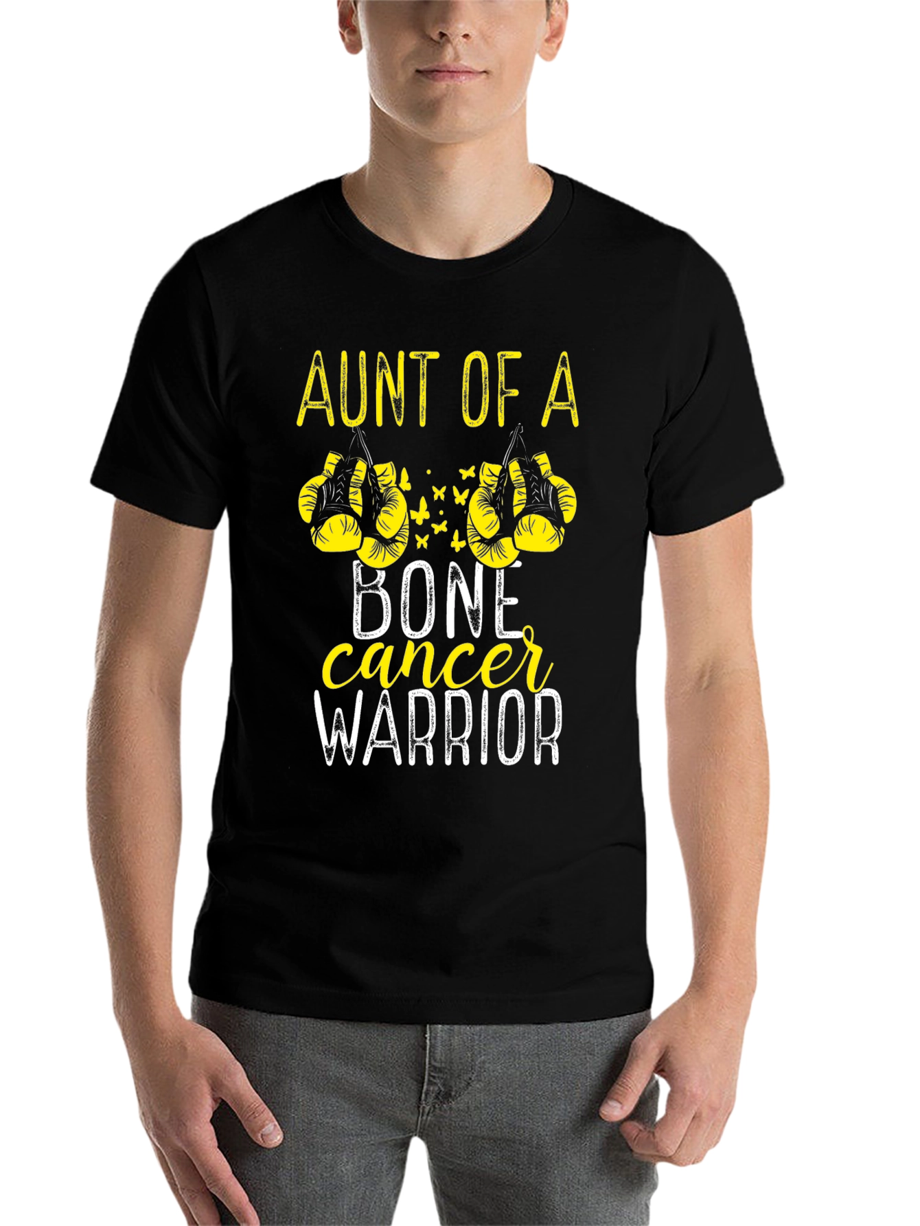 Aunt of a Bone Cancer Warrior T-Shirt