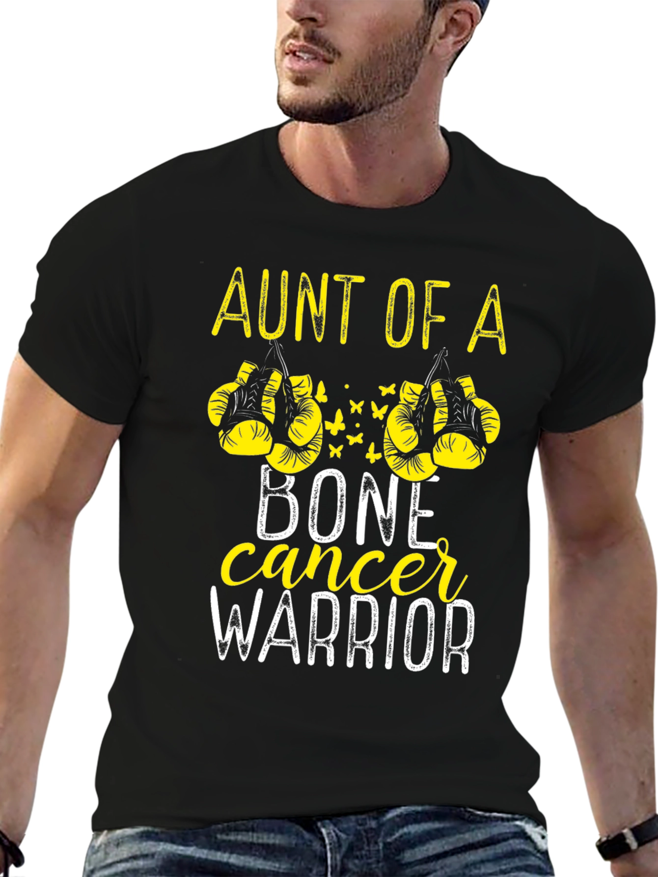 Aunt of a Bone Cancer Warrior T-Shirt