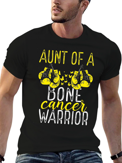 Aunt of a Bone Cancer Warrior T-Shirt