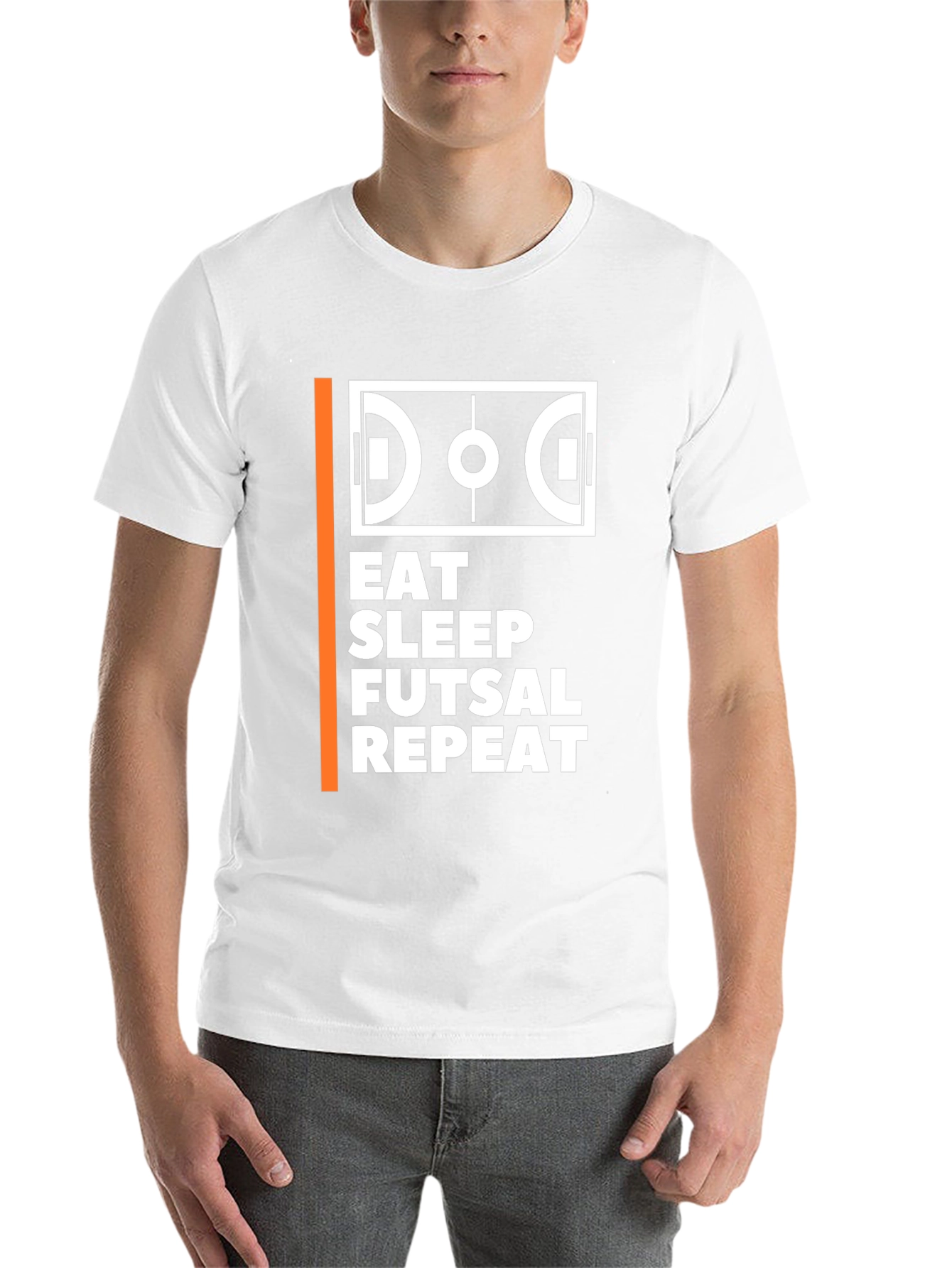 Eat Sleep Futsal Repeat T-Shirt