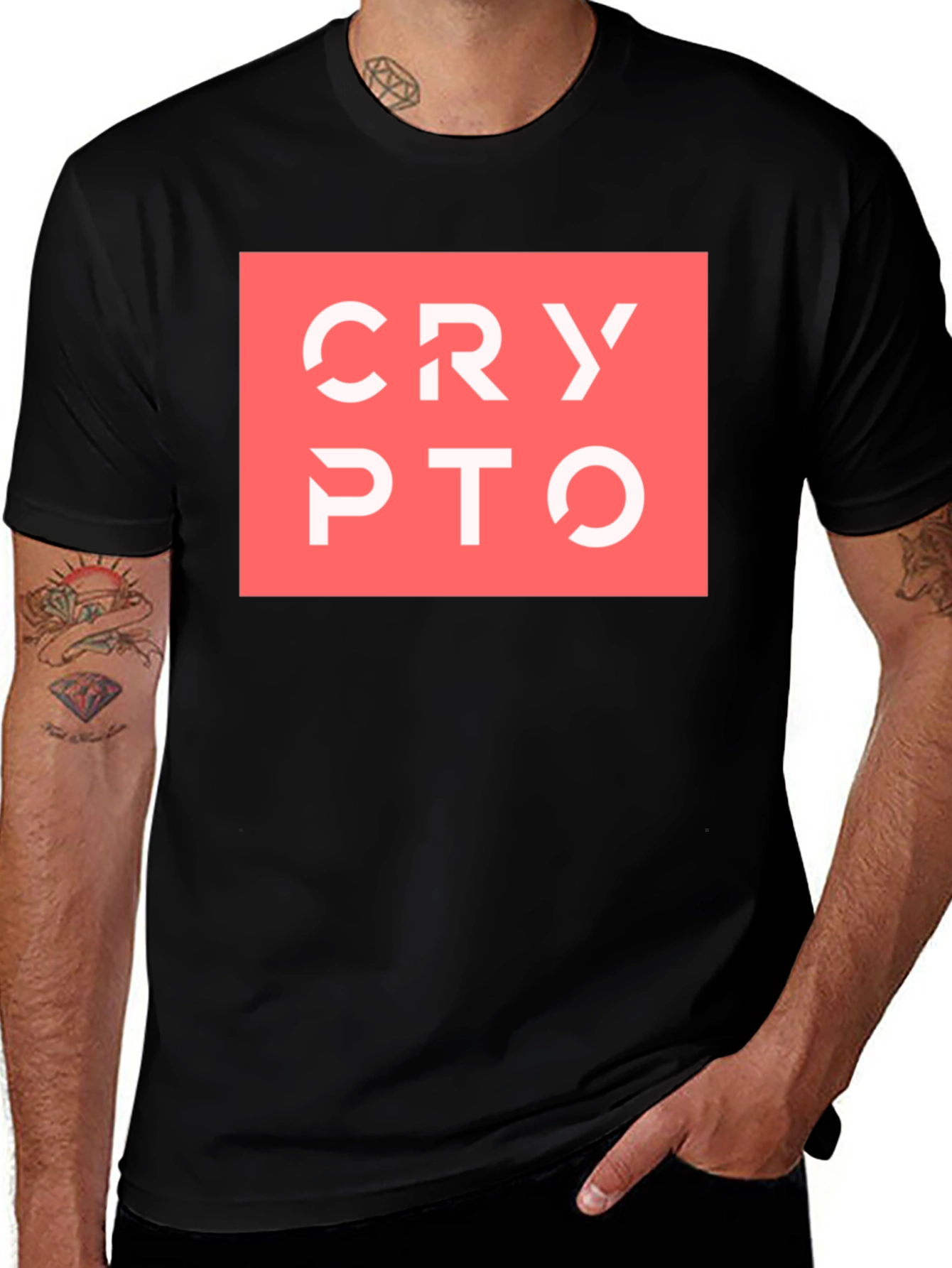Crypto T-Shirt - Modern Design