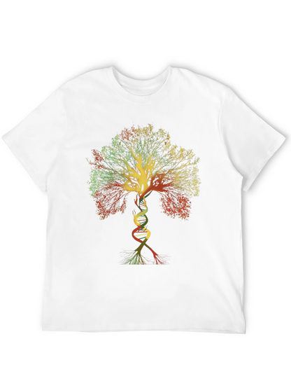 DNA Tree of Life Graphic Tee - Black
