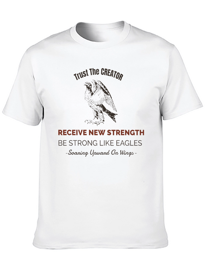 Trust The Creator Black Graphic T-Shirt