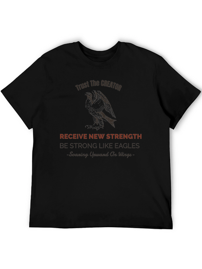 Trust The Creator Black Graphic T-Shirt