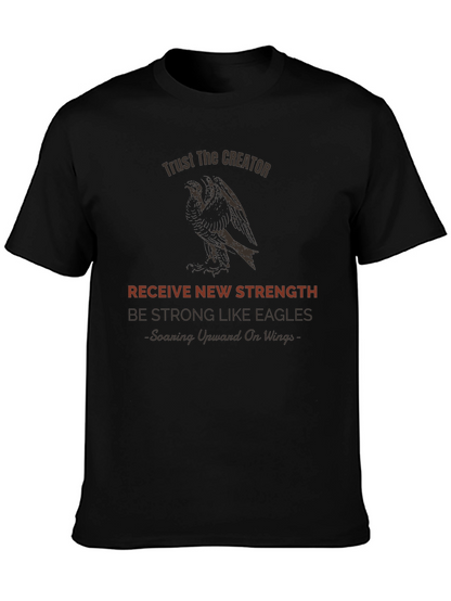 Trust The Creator Black Graphic T-Shirt