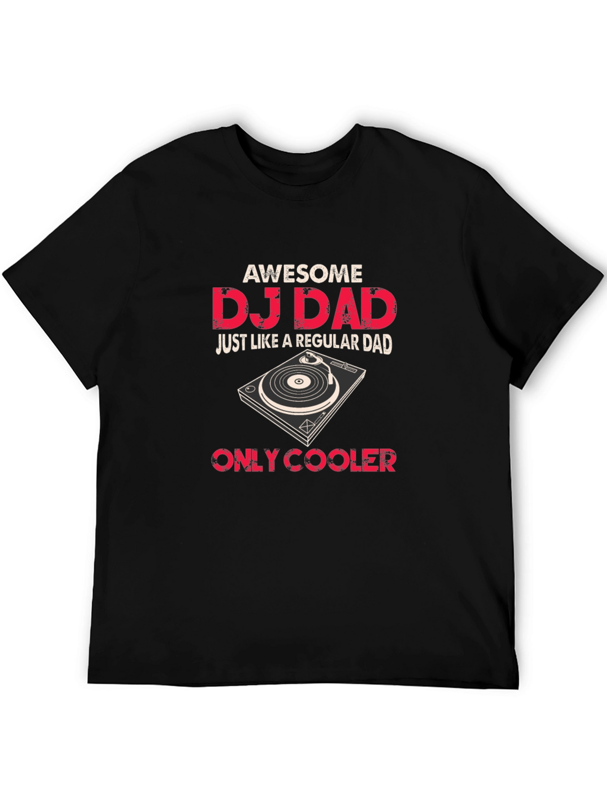 Awesome DJ Dad Graphic T-Shirt