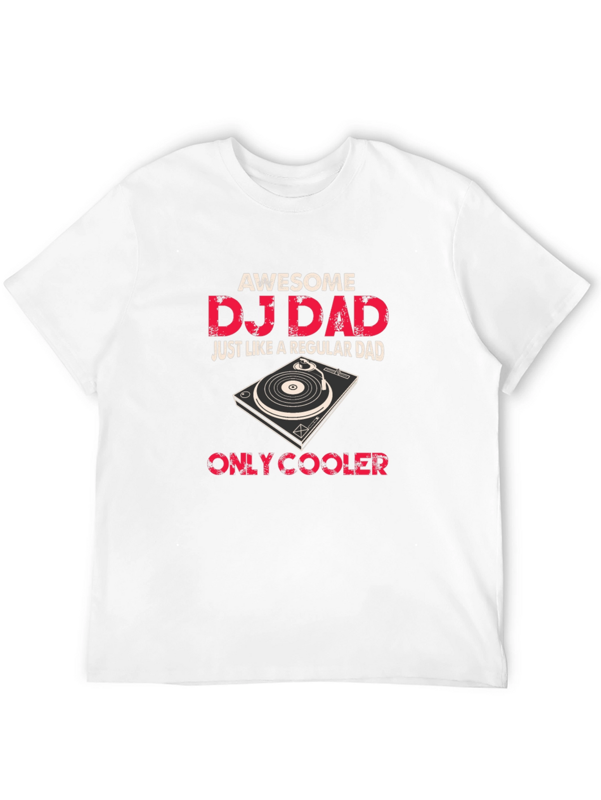 Awesome DJ Dad Graphic T-Shirt