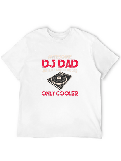 Awesome DJ Dad Graphic T-Shirt