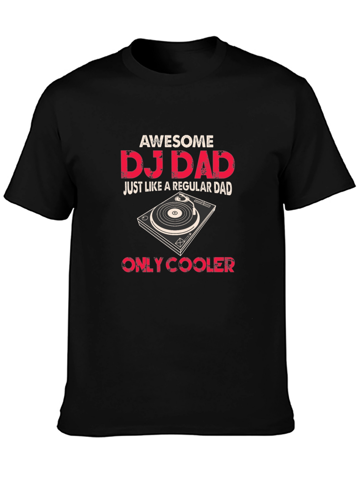 Awesome DJ Dad Graphic T-Shirt