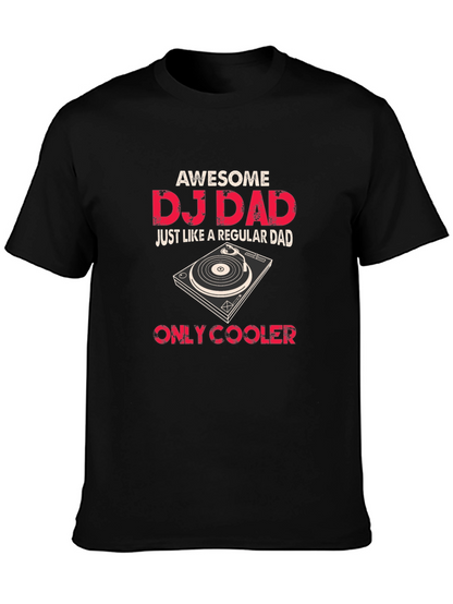 Awesome DJ Dad Graphic T-Shirt