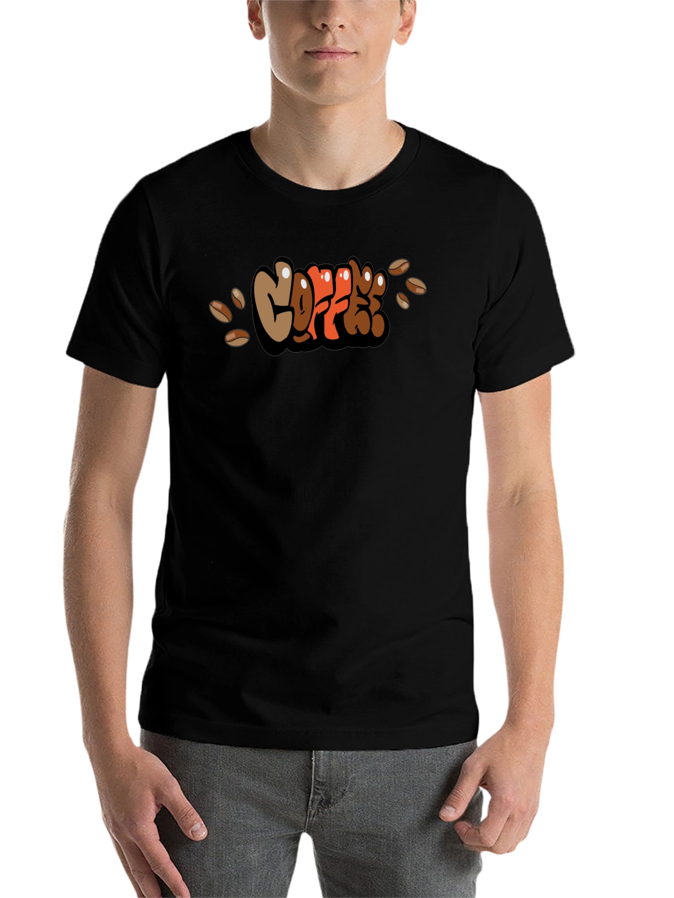 Coffee Lovers Black Graphic Tee
