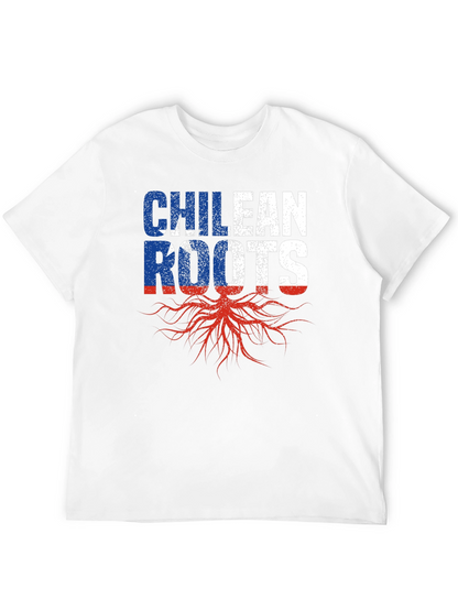 Chilean Roots Graphic T-Shirt - Black