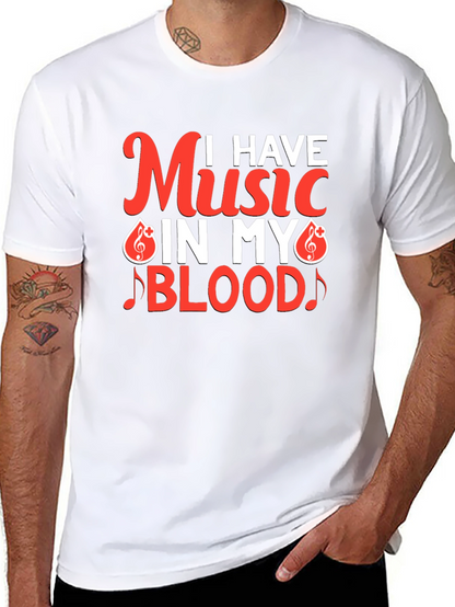 Music in My Blood Graphic Tee