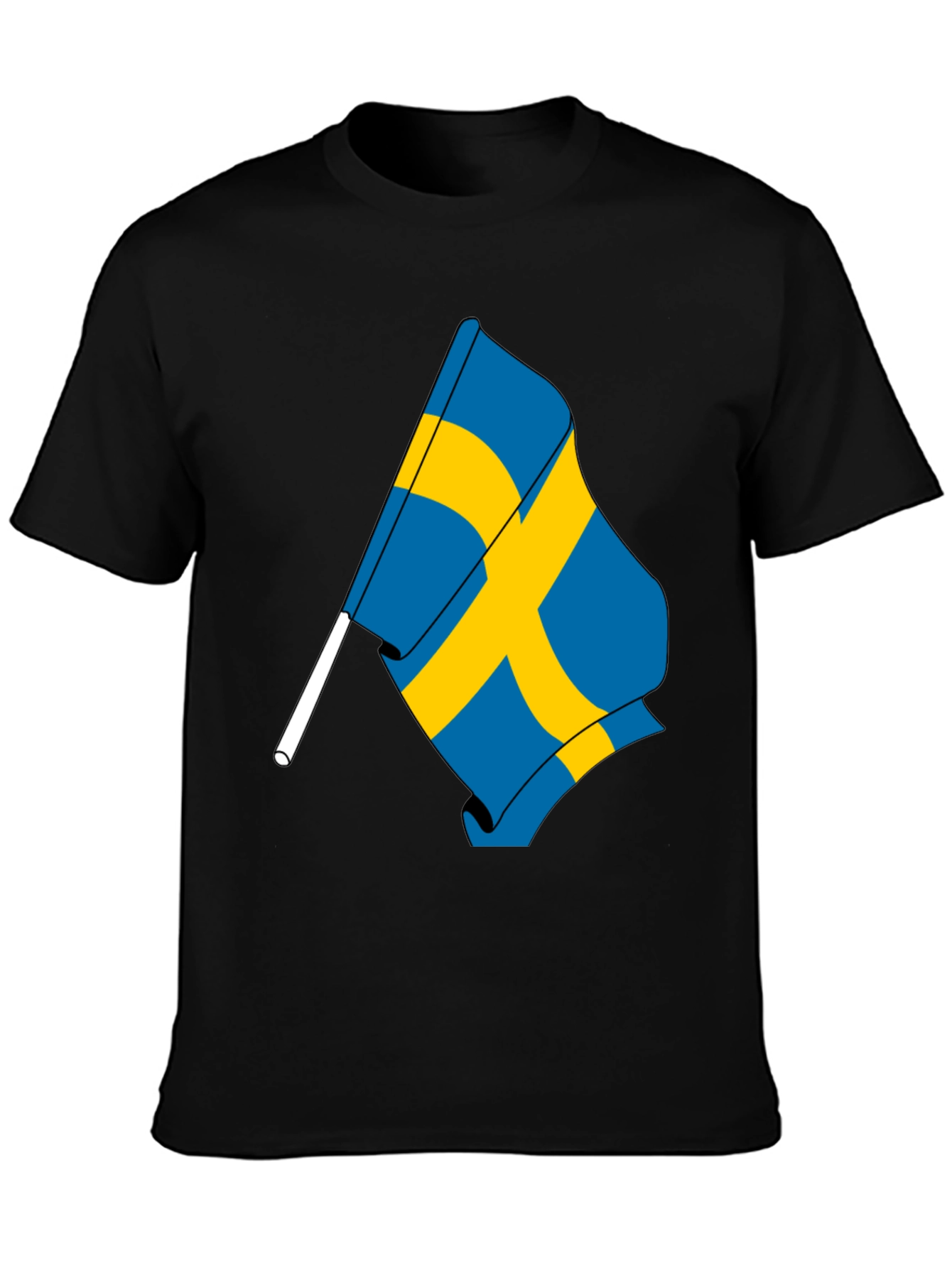 Sweden Flag T-Shirt - Stylish Swedish Pride Tee