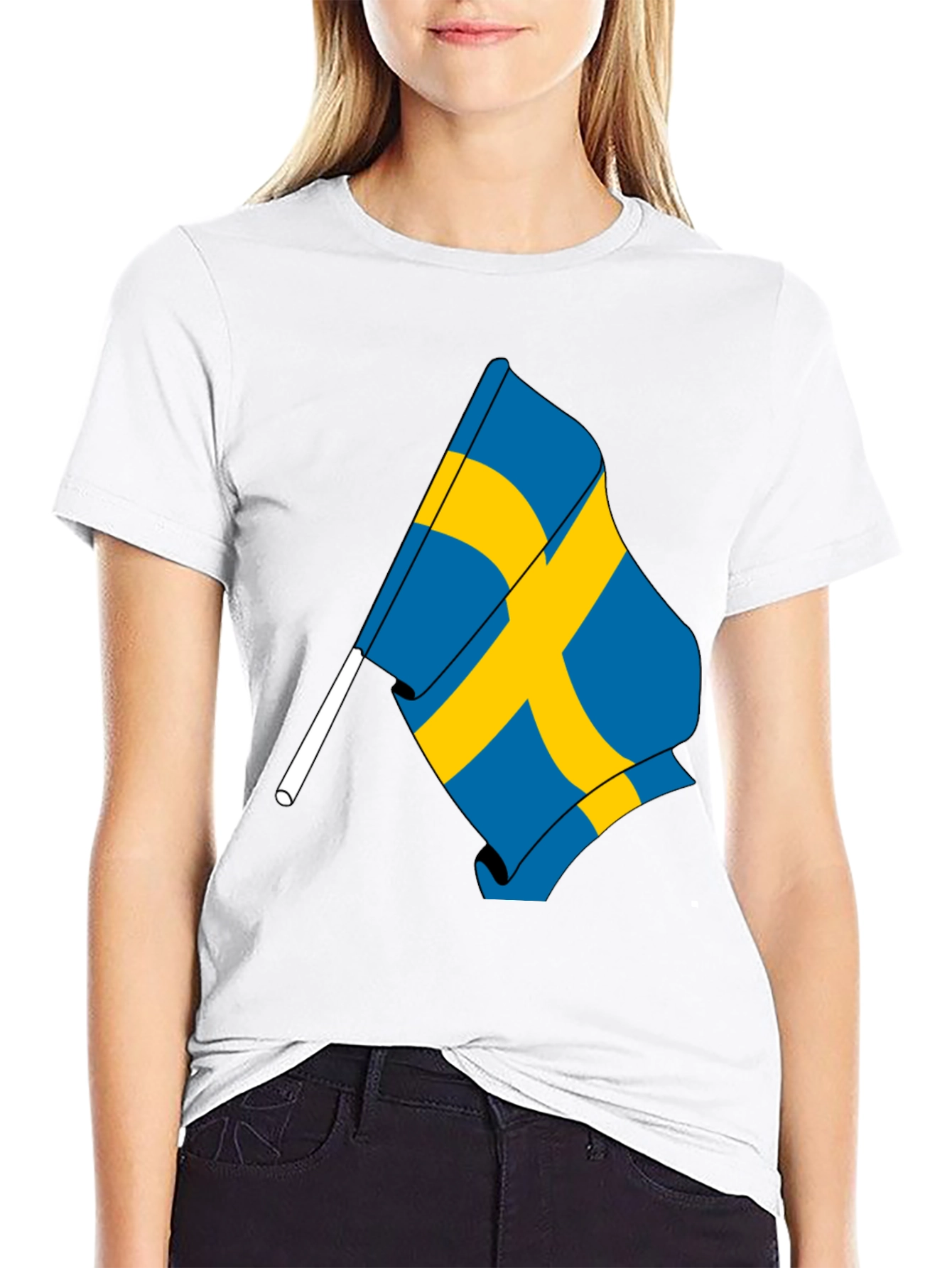 Sweden Flag T-Shirt - Stylish Swedish Pride Tee