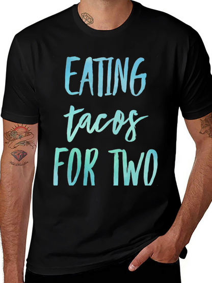 Eating Tacos For Two Pregnancy Shirt
