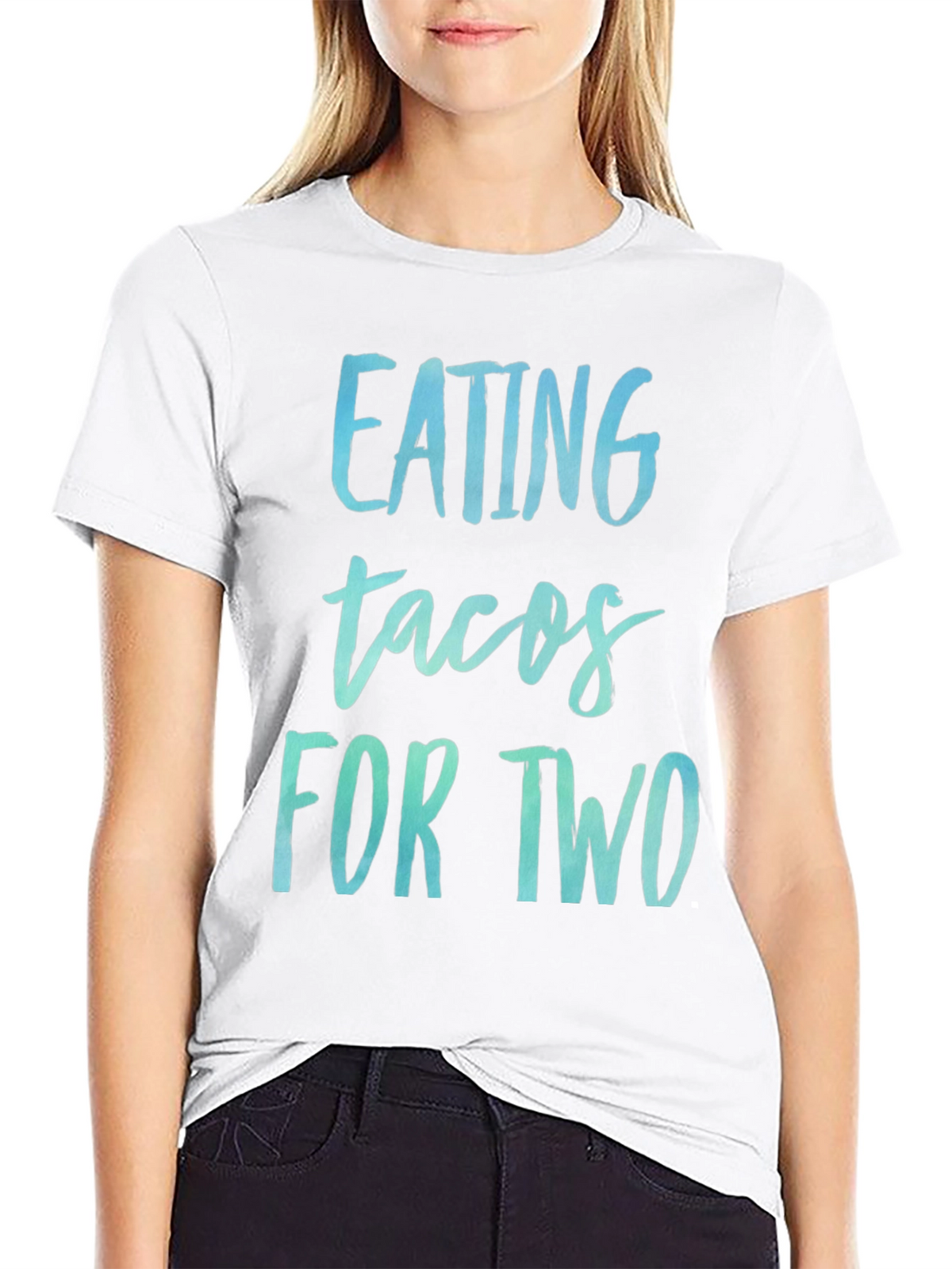 Eating Tacos For Two Pregnancy Shirt