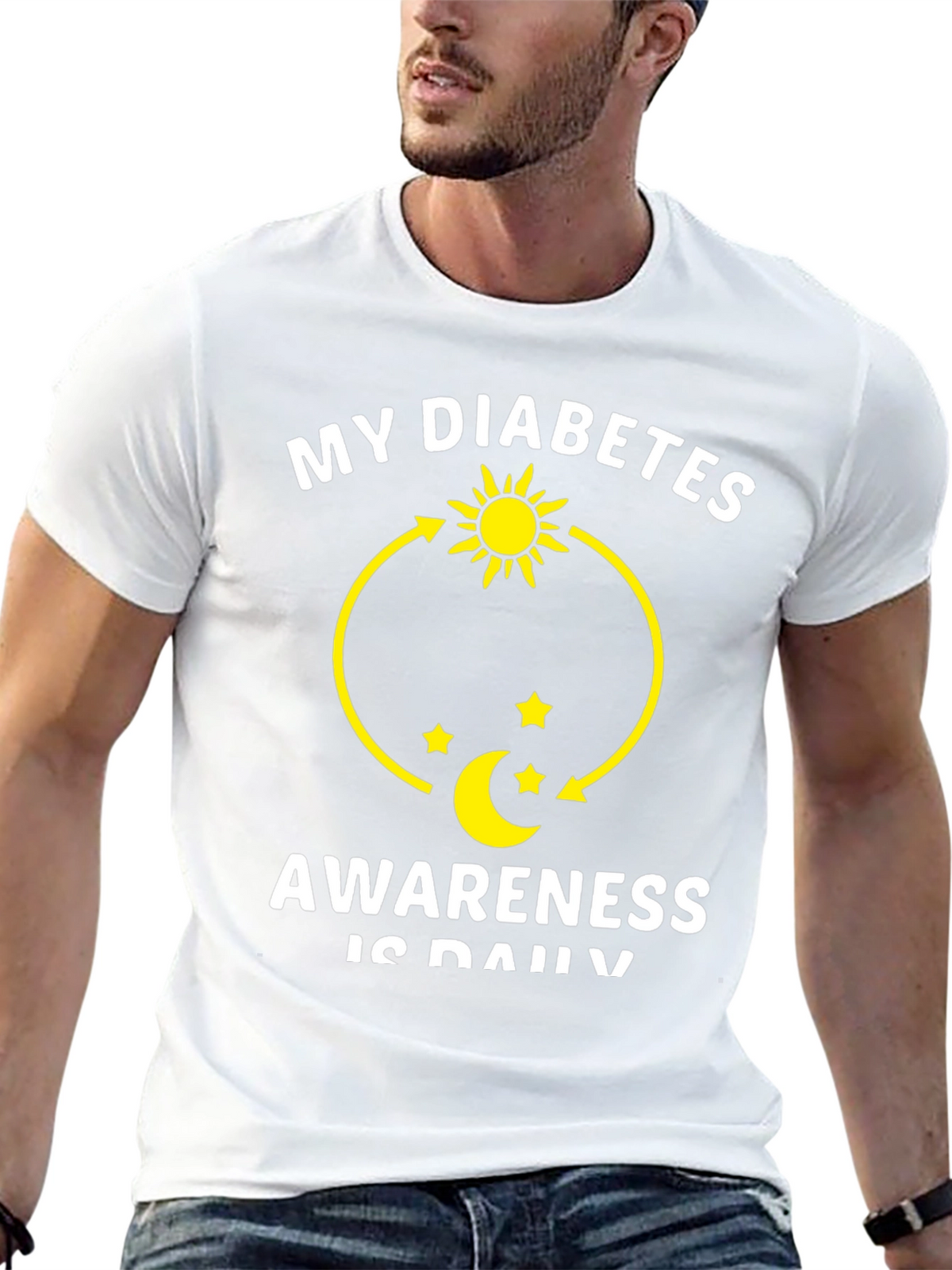 Diabetes Awareness Daily Graphic T-Shirt