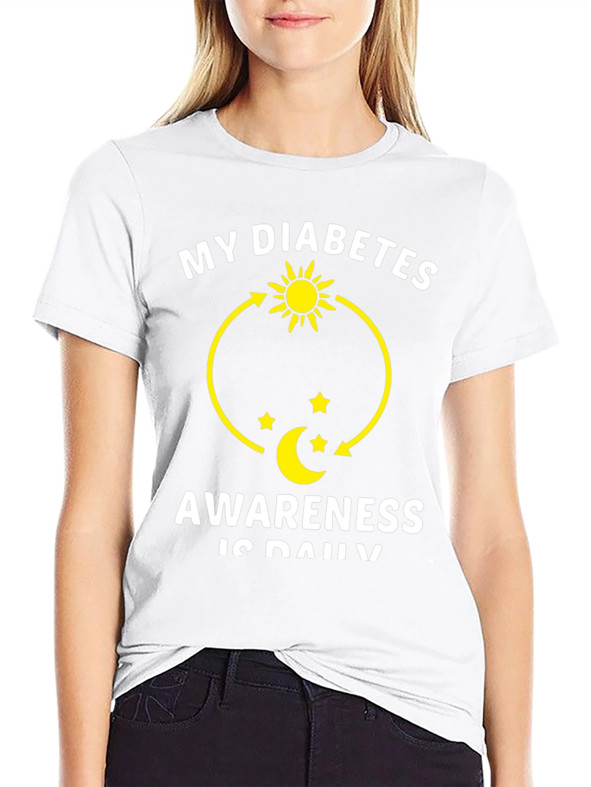 Diabetes Awareness Daily Graphic T-Shirt