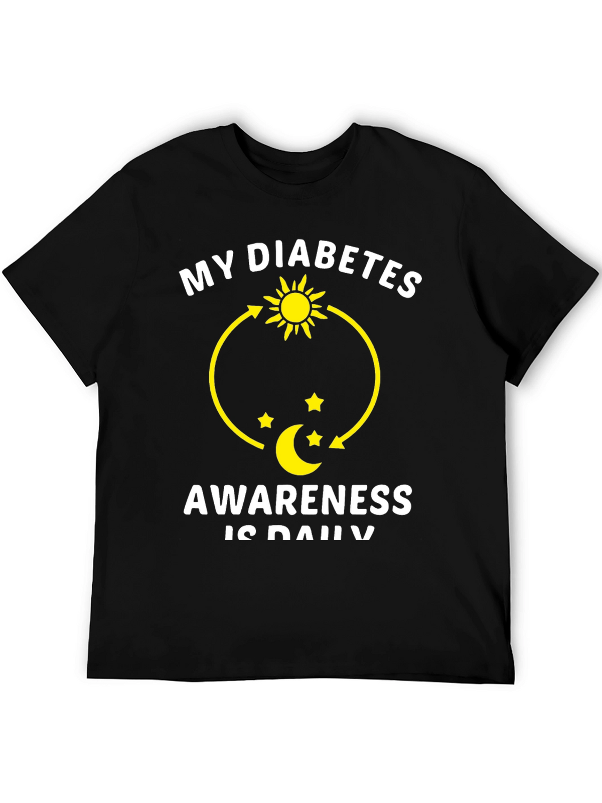 Diabetes Awareness Daily Graphic T-Shirt
