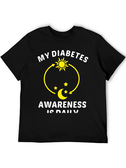 Diabetes Awareness Daily Graphic T-Shirt