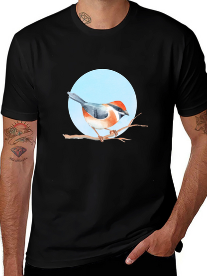 Bird on Branch Graphic Tee