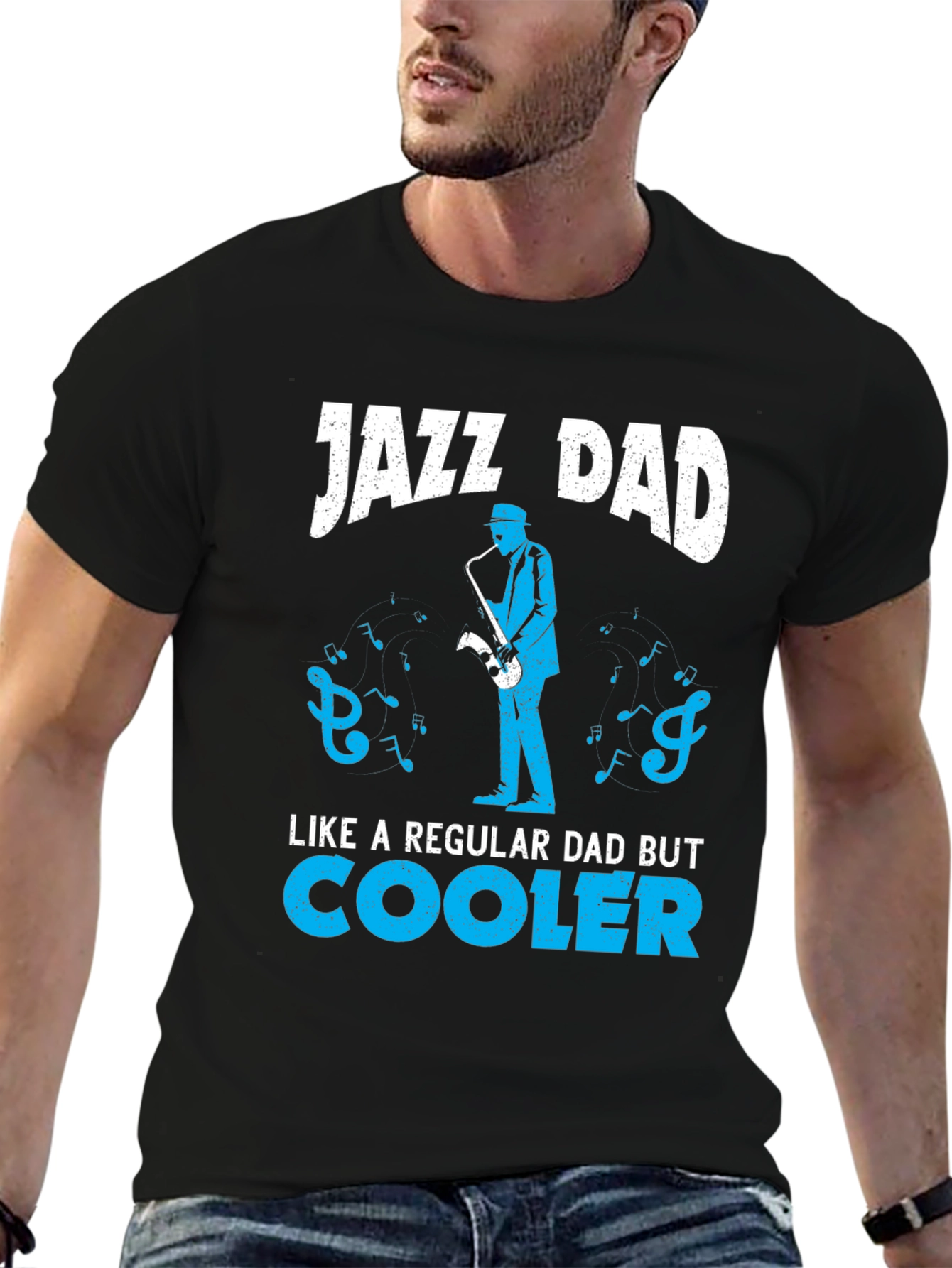 Jazz Dad T-Shirt - Cool Music Lover Tee