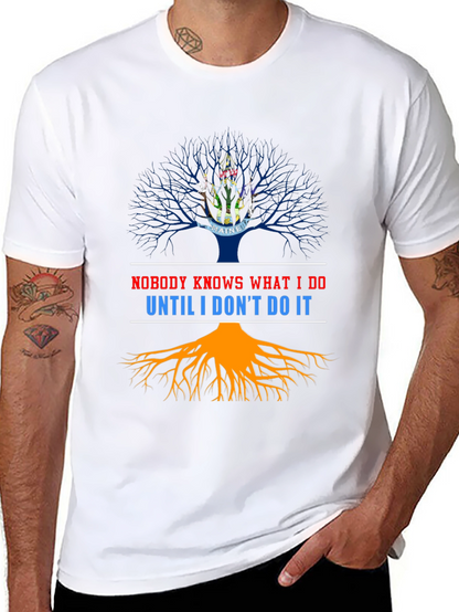 Nobody Knows T-Shirt Funny Graphic Tee