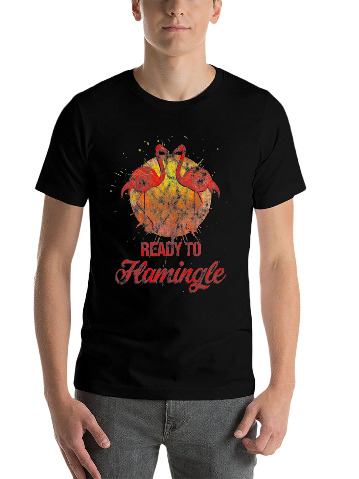 Ready to Flamingle Graphic Tee