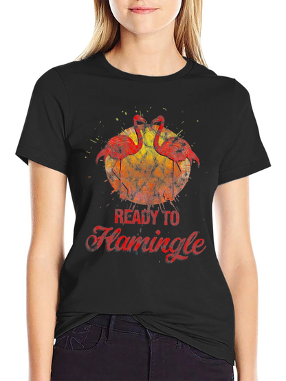 Ready to Flamingle Graphic Tee
