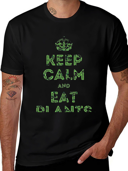 Keep Calm Eat Dianto T-Shirt - Funny Novelty Tee