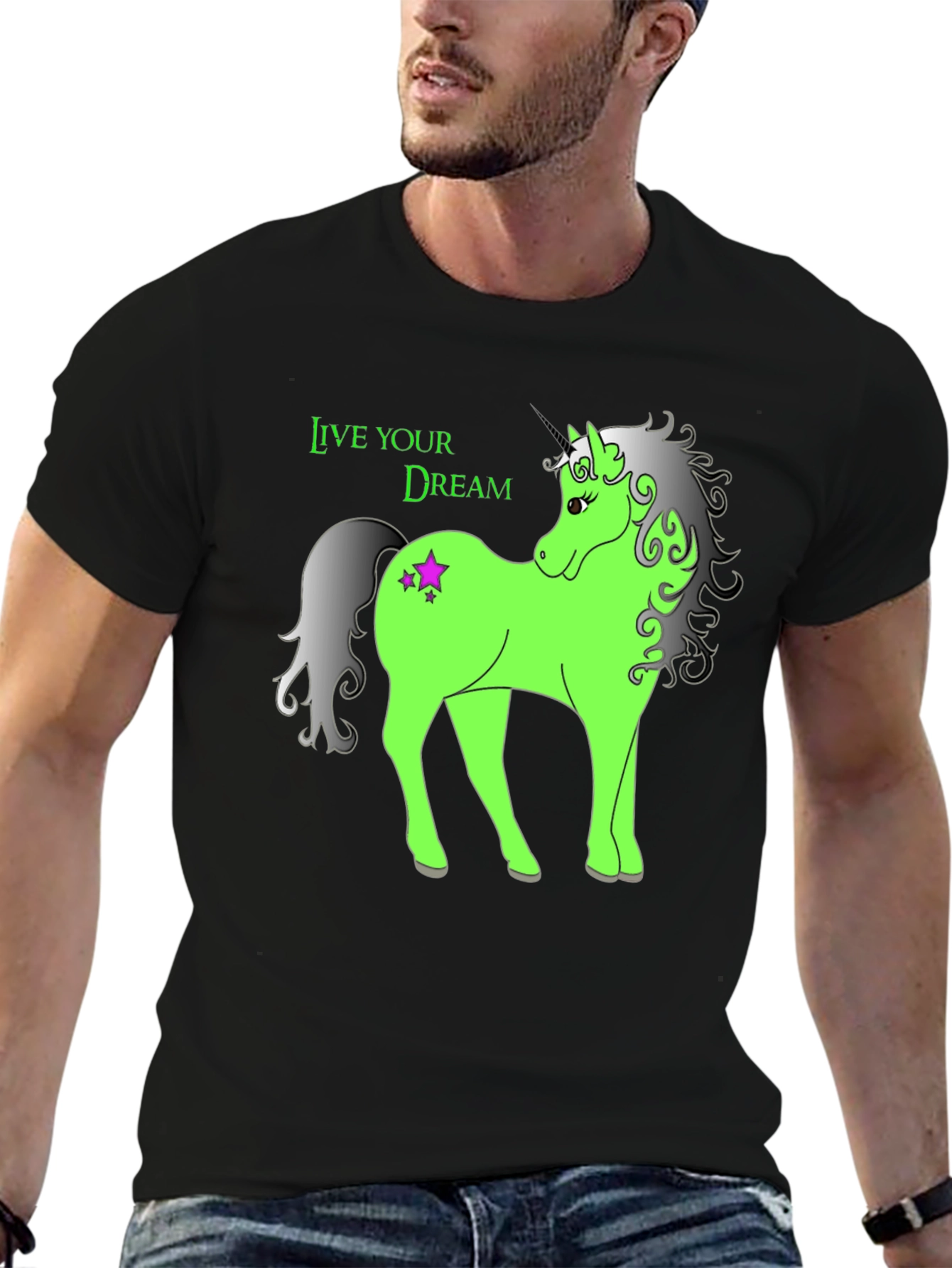 Unicorn Dream Graphic T-Shirt