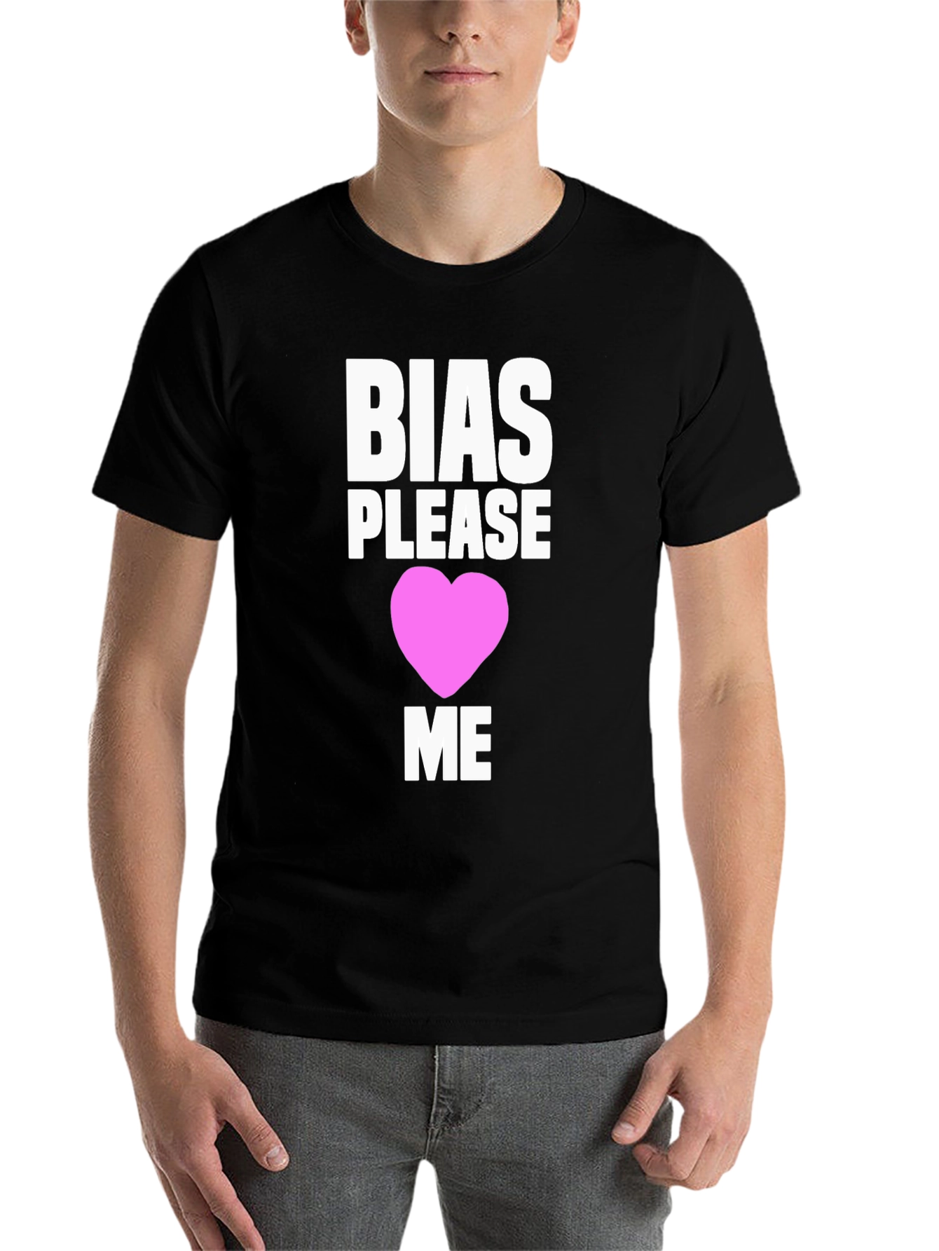 Bias Please Love Me Graphic Tee
