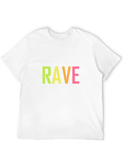 Rave Graphic Tee - Vibrant Party Shirt