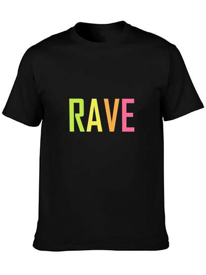 Rave Graphic Tee - Vibrant Party Shirt