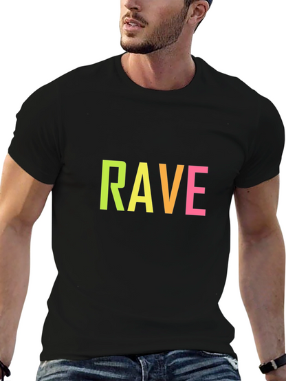 Rave Graphic Tee - Vibrant Party Shirt