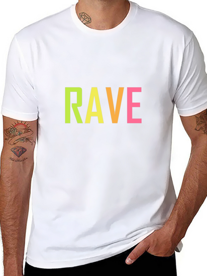 Rave Graphic Tee - Vibrant Party Shirt