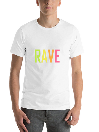 Rave Graphic Tee - Vibrant Party Shirt