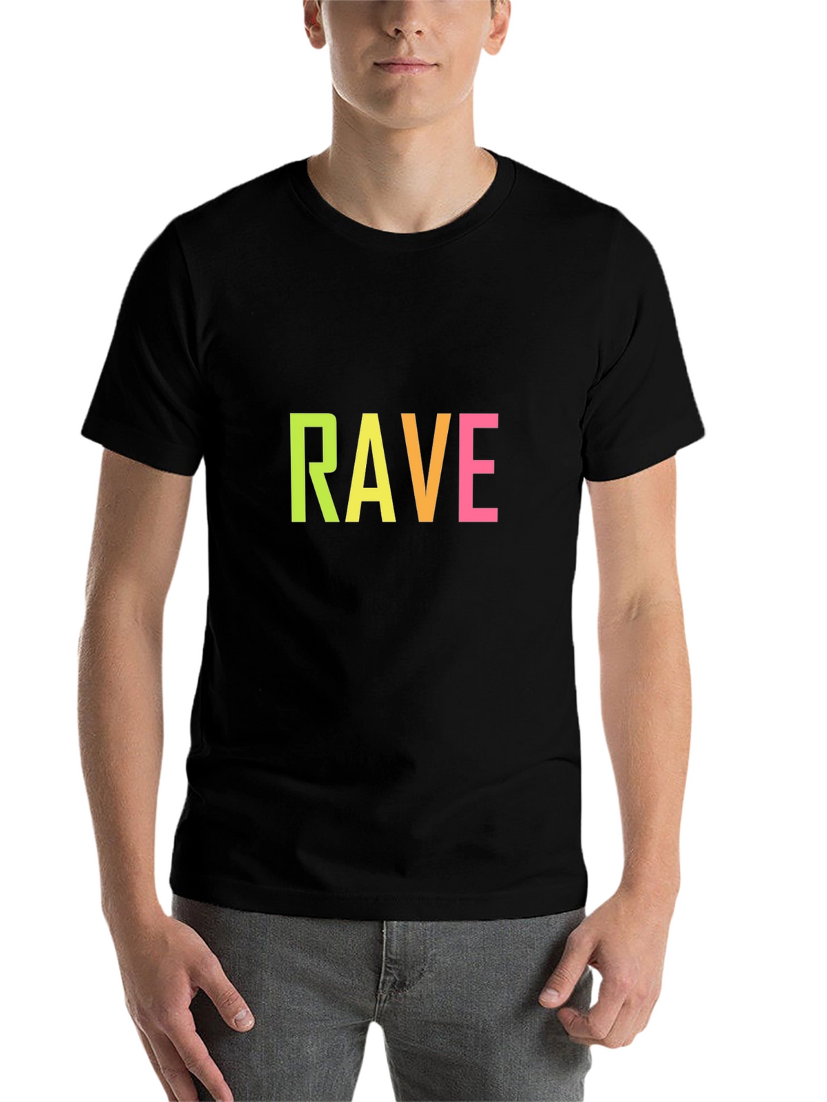 Rave Graphic Tee - Vibrant Party Shirt